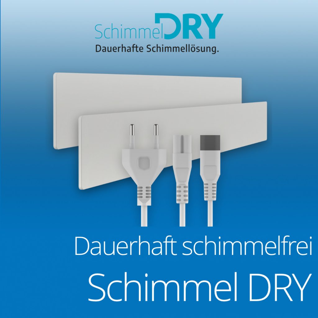 SchimmelDRY - trockene Wände - Schimmel Ende